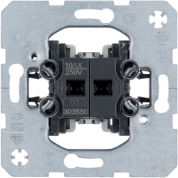 303550 Series switch for installation in hollow walls Light control