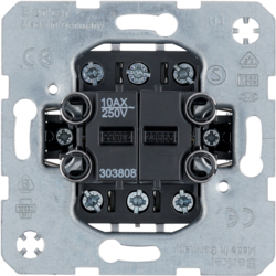 303808 Double change-over switch,  isolated input terminals Light control