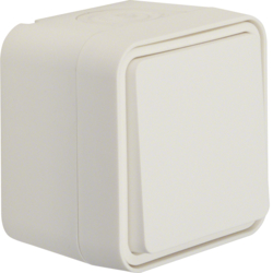 30773502 Intermediate switch surface-mounted Berker W.1, polar white matt