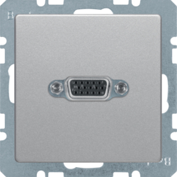 3315416084 VGA socket outlet with screw-in lift terminals,  Berker Q.1/Q.3/Q.7/Q.9