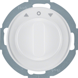 38122189 Rotary knobs,  Serie R.classic,  polar white glossy