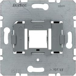 454003 Supporting plate with grey mounting device for modular jack Communication technology