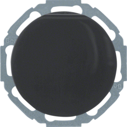 47442045 Steckdose SCHUKO mit Klappdeckel erhöhtem Berührungsschutz,  in 45°-Stufen variable Einbaulage,  Serie R.classic,  schwarz glänzend