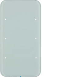 75143860 Touch sensor 3gang comfort with integral bus coupling unit,  KNX - Berker R.1, glass polar white