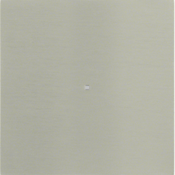 75161093 B.IQ push-button 1gang KNX - Berker B.IQ,  Stainless steel,  metal brushed