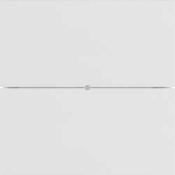 75162099 B.IQ push-button 2gang KNX - Berker B.IQ,  polar white matt