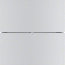 75162594 B.IQ push-button 2gang comfort KNX - Berker B.IQ,  Aluminium,  aluminium anodised