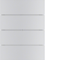 75164094 B.IQ push-button 4gang KNX - Berker B.IQ,  Aluminium,  aluminium anodised