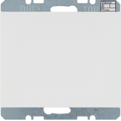 75441279 KNX object thermostat with integral bus coupling unit,  KNX - Berker K.1/K.5, polar white glossy