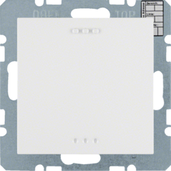 75441389 KNX CO² sensor with humidity and temperature regulation with integral bus coupling unit,  KNX - Berker S.1/B.3/B.7