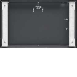 75900207 Flush-mounted housing for 7" Touch Panel,  flush-to-wall KNX,  anthracite,  lacquered