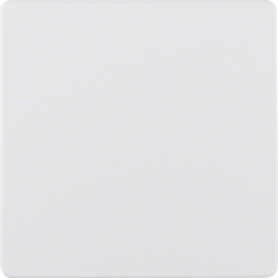 75940489 Central plate for sensor insert Berker S.1/B.3/B.7, polar white,  matt/velvety