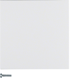 85141188 Button 1gang Berker S.1/B.3/B.7, polar white matt