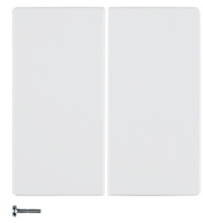 85146129 KNX radio button 2gang quicklink Berker Q.1/Q.3/Q.7/Q.9, polar white velvety