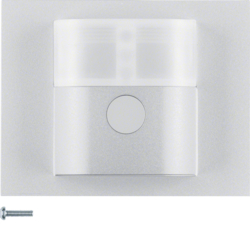 85345177 KNX radio motion detector comfort 1.1 m quicklink Berker K.5, aluminium,  matt,  lacquered