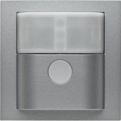 85346183 KNX radio motion detector comfort 2.2 m quicklink Berker S.1/B.3/B.7, aluminium,  matt,  lacquered