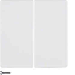 85648129 KNX radio button 4gang quicklink Berker Q.1/Q.3/Q.7/Q.9, polar white velvety