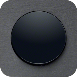 Natural slate, anthracite /<br />Plastic, black glossy