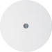 10192089 Centre plate for cable outlet Berker R.1/R.3/R.classic,  polar white glossy