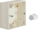 10418982 Surface-mounted housing 1gang Berker S.1, white glossy