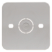 105250 Base plate 1gang,  self-extinguishing Surface-mounted accessories,  white
