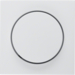 11378989 Centre plate for rotary dimmer/rotary potentiometer with setting knob,  Berker S.1/B.3/B.7, polar white glossy
