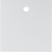 11461909 Centre plate for pullcord switch/pullcord push-button Berker S.1/B.3/B.7, polar white matt