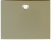 11479011 Centre plate for pullcord switch/pullcord push-button Berker Arsys,  light bronze matt,  lacquered