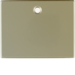 11479011 Centre plate for pullcord switch/pullcord push-button Berker Arsys,  light bronze matt,  lacquered