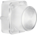 1221 Cover for push-button/pilot lamp E10 Serie 1930/Glas/R.classic,  clear,  transparent