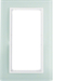 13096909 Glass frame with large cut-out Berker B.7, glass polar white/polar white matt