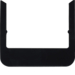 13192116 Design frame,  rounded Glass black