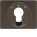 15040011 Zentralstück für Jalousie-Schlüsselschalter/Schlüsseltaster Berker Arsys,  braun glänzend