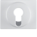 15050079 Centre plate for key switch/key push-button Berker Arsys,  polar white glossy