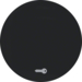 16202015 Wippe mit Aufdruck Symbol für Türöffner Berker R.1/R.3/R.8, schwarz glänzend