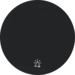 16202025 Wippe mit Aufdruck Symbol für Klingel Berker R.1/R.3/R.8, schwarz glänzend