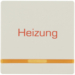 16216062 Rocker with imprint "Heizung" orange lens