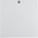 16298979 Rocker with imprint "0" and fixing element Berker S.1, polar white glossy