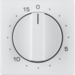 16326089 Centre plate for mechanical timer Berker Q.1/Q.3/Q.7/Q.9, polar white velvety