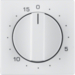 16326089 Centre plate for mechanical timer Berker Q.1/Q.3/Q.7/Q.9, polar white velvety