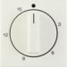 16328982 Centre plate for mechanical timer Berker S.1/B.3/B.7, white glossy