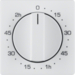 16336089 Centre plate for mechanical timer Berker Q.1/Q.3/Q.7/Q.9, polar white velvety