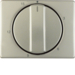 16340104 Centre plate for mechanical timer Berker Arsys,  stainless steel,  metal matt finish