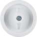 1647 Centre plate with toggle Serie 1930, polar white glossy