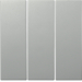 16651909 Rocker 3gang Berker S.1/B.3/B.7, polar white matt