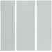 16658989 Rocker 3gang Berker S.1/B.3/B.7, polar white glossy