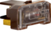 1676 Glow lamp unit with N-terminal Light control,  brown