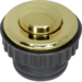 181112 Push-button,  NO contact Berker TS,  gold glossy,  24-carat galvanised