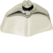 181201 Chrome toggle Serie Glas,  brass,  chrome-plated