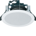 28850001 Ceiling loudspeaker Ø 140 mm Communication technology,  white